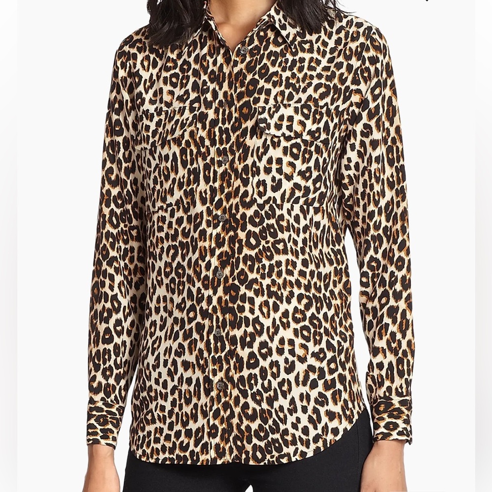 EQUIPMENT blouse. Size XS.